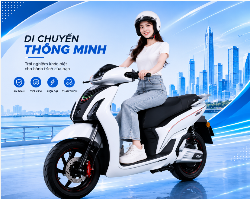 xe điện hoàng vượng