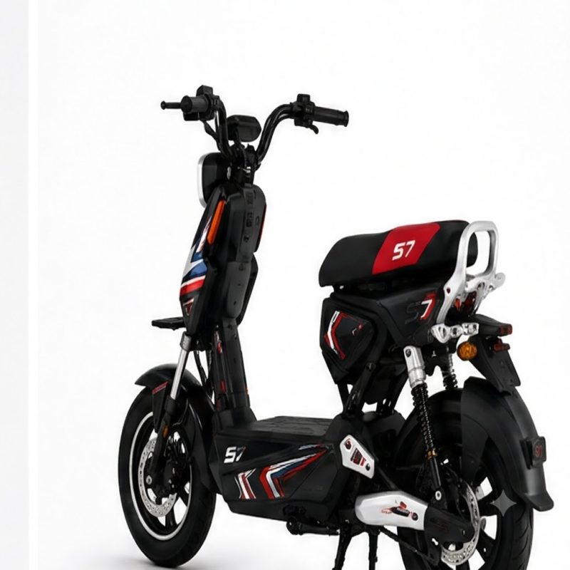 Xe điện BEFORE ALL S7 thiết kế thể thao góc nghiêng